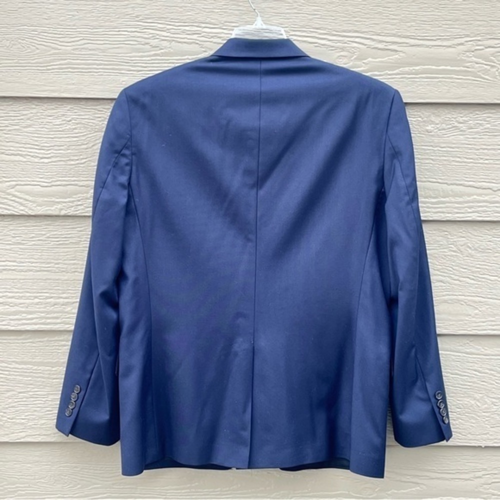 Ralph Lauren Black Label Navy Blazer Sport Coat Jacket 43” Wool Blend Canada - Picture 4 of 15